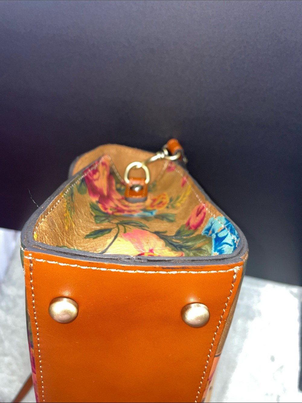 NWT Patricia Nash ‘Chauny’ Victorian Garden Satchel - Picture 7 of 15